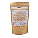 Dalia- Farina di Semi di Lino Dorati BIO 500g | Alternativa di farina | Ricca di Proteine (35%) e Fibre | Ideale per piatti salati | Vegan e Senza Glutine