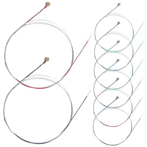 OFFSCH Viola Parts Accessories 2 Sets of Viola Strings Metal Strings Replacement for Violin Musicians
