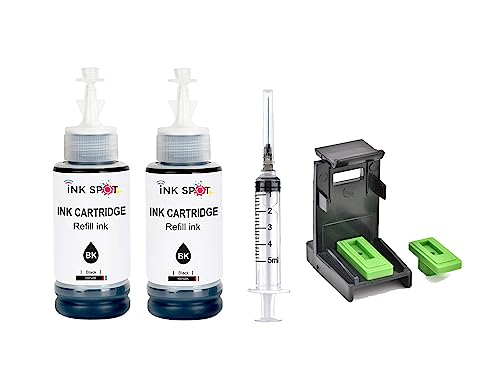 Image of Refill Ink for Canon Pg 47 and Cl 57 Ink Cartridge Compatible with Pixma E400 E410 E417 E460 E470 E477 E480 E3170 E3177 Printers Canon 47 and 57 Cartridge (2BK 1TK 1SYRING)