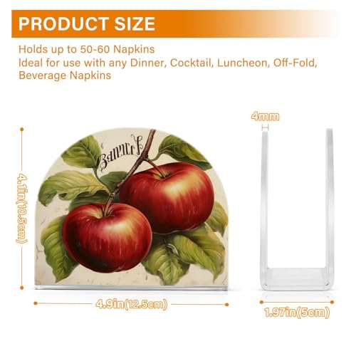 Yegame G329049020P910C968S2170WQQ Apples Acrylic Napkin Holder thumb #2
