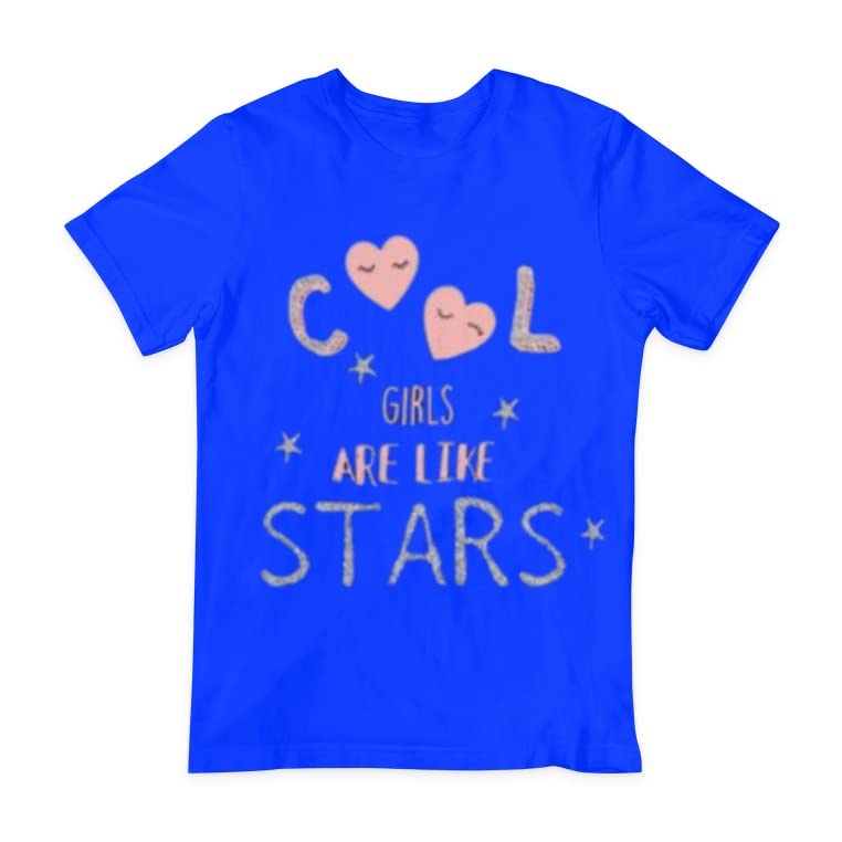 Cool Girls Are The Stars Printed T-shirt