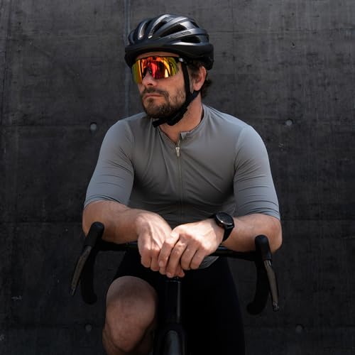 Miniatura 2 de Ultr Gafas Deportivas Aero, Gafas De Sol Para Hombre Y Mujer, Montura Tr90, Para Deportes Como Ciclismo, Mtb, Gafas De Sol Deportivas, Para Conducir, Pescar, Béisbol, Correr Negro Cristal Rojo
