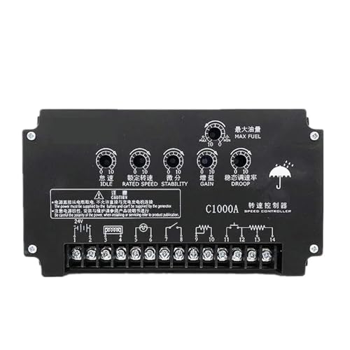 Regulador C1000A governor de velocidad con panel de control de alta resistencia