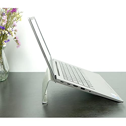 Support ordinateur portable alliage aluminium réglable bureau vertèbre - 5