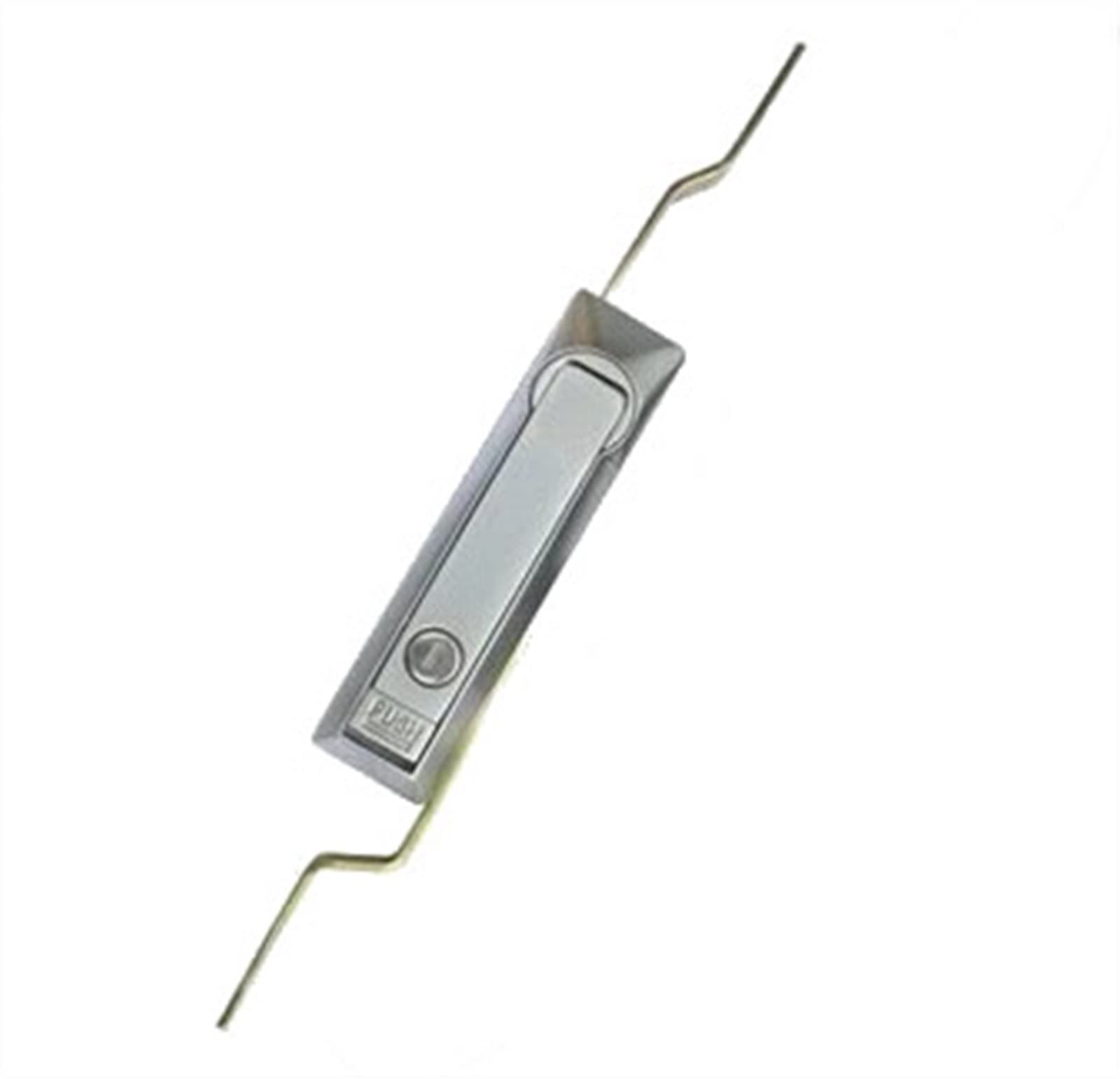 Cerraduras de puerta de armario eléctrico MS828 con biela de metal plata