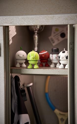 Hoptimist Tennis Bumble - Figura decorativa tambaleante para fanáticos del tenis y entusiastas del deporte - Dispositivo escandinavo de escritorio y oficina - Regalo divertido para jugadores y - imagen 6