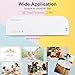 Laminator, A4 Laminater Machine, 9 Inch Thermal Laminater Machine, 4 in 1 Personal Desktop Cold Laminator with Paper Cutter and Corner Rounder 15 Laminating Pouches for Office School Business Use