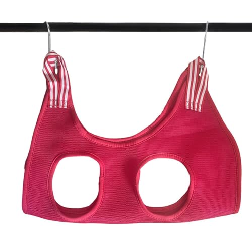 Generico Pflege- Hängematte | Entspannung Pet Grooming Sling Helper- Entspannungs- Hängematte, Entspannung Cat Grooming Restraint Katzen- Kleiderbügel für Katzen, atmungsaktiv, verstellbar-9