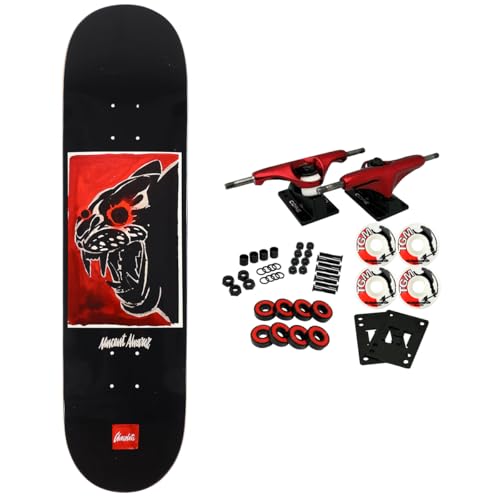 Chocolate Skateboards Complete Alvarez Swanksi Panther 8.25" x 31.875" Kit Package Includes All Components to Build Skateboard
