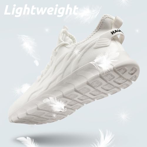 Image of Men Running Shoes Tennis Walking Gym Slip On Workout Athletic Fashion Sneakers Lightweight Breathable Sport Jogging Casual Shoe