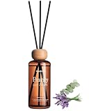 M&SENSE Lavender Eucalyptus Reed Diffuser: Upgraded Formula 6.3 fl oz Non-Toxic Aroma Set with Sticks, Long-Lasting Natural Essential Oil Gifts for Home, Bedroom