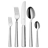 wmf besteck virginia 68 teilig preisvergleich Material: Cromargan protect - extrem resistent gegen jede Art von Gebrauchsspuren, kratzbeständig, rostfrei und spülmaschinenfest - polierte Oberflächen bleiben glänzend, mattierte bleiben matt