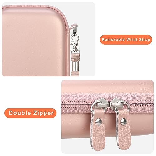 Housse Yoto Mini Bluetooth Canboc : protection rigide premium or rose