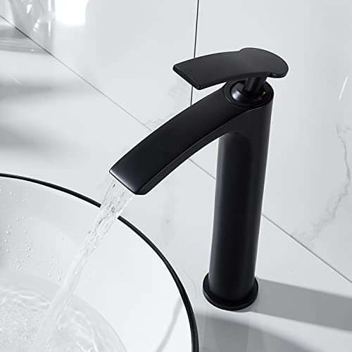Robinet de lavabo mitigeur cascade avec contrôle précis levier unique - 3