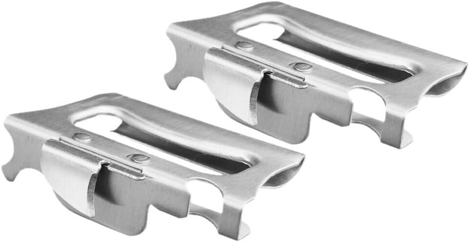 STOBAZA 2pcs Stainless Steel Can Opener Bottle Opener Compact Manual Multi-purpose Tool for Home Bars and Parties Easy to Use Clean Sturdy Design for Safe Lid Opening