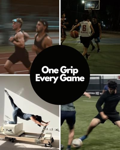 atletico 3 Pairs Grip Socks | Anti-Slip | Athletic Socks for Soccer Football Basketball Sports Pilattes3