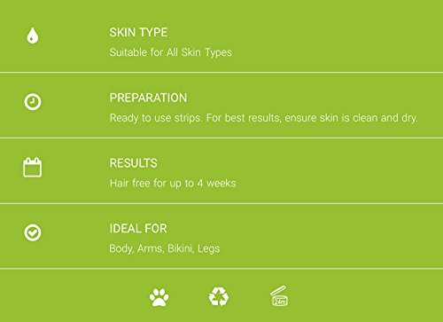 Nad's Hair Removal Strips, 24 Strips (Pack Of 2) #TOP4