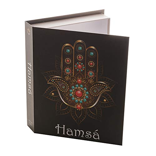 Caixa Livro de Papel Rígido Hamsá 30cm x 24cm x 5cm - Wolff