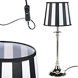 tischlampe silber gehämmert E27, max. 40 Watt Energieeffizienzklasse: A++,A+,A,B,C,D,E, Kabellänge ca.: 140 cm