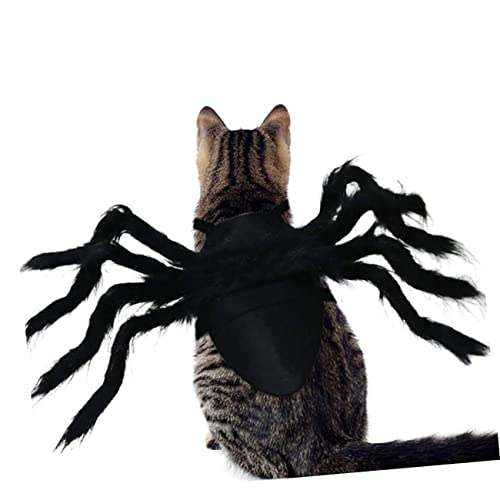 Disfraz Para Mascotas Tema Araña Halloween Negro miniatura 4