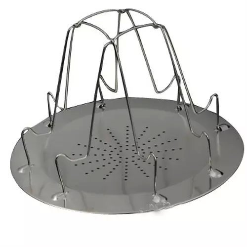 Folding Camp Stove Toaster Stainless Steel Camping Toaster Rack Holder