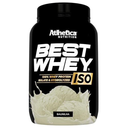 Best Whey Iso (900g) - Sabor Baunilha, Atlhetica Nutrition