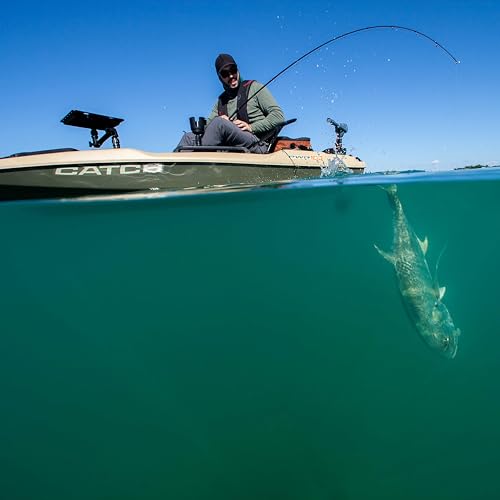 Image of Pelican Catch PWR 100 - Sit-on-Top Fishing Kayak - Ergo360 Seating System - 10 ft