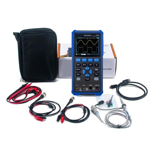 HDS2202S �f�W�^�� �I�V���X�R�[�v 2 �`�����l�� 200Mhz 1GSa/s �|�[�^�u�� 3in1 USB + �}���`���[�^ + �g�`�W�F�l���[�^ ���S�A���@�\�A���m