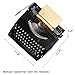 peilouw Vintage Manual Typewriter Machine with Ribbon,Classic Old Fashioned Typewriter for Typing Letters and Notes,Portable Typewriter Decor for Home Office(11.8