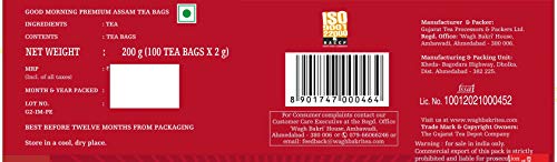 Image of Wagh Bakri Premium Assam Tea with Envelop, 200g