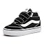 Suede/Canvas Black/White