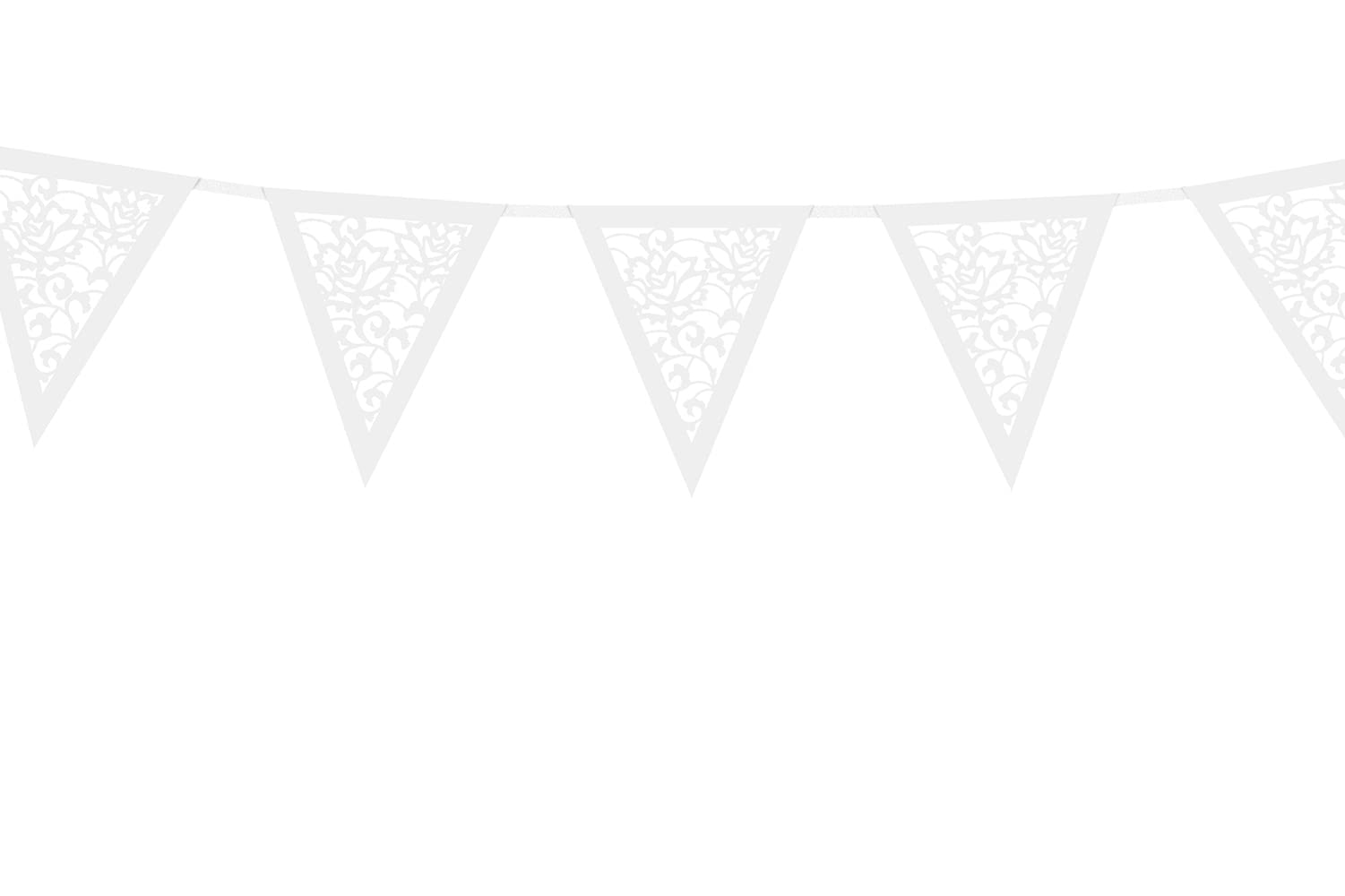 Boda de guirnalda de 3 M de largo Banderolas