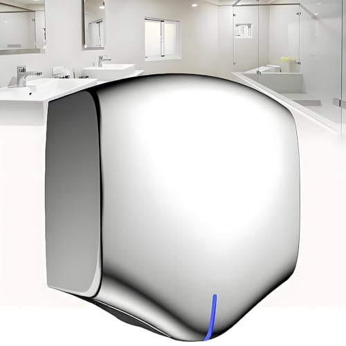 Automatic Electric Hand Dryer, Hand Dryer for Toilets,Stainless Steel Fully Automatic Sensor Hand Dryer,Commercial Wall Mounting Hand Dryer