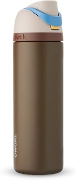Owala Star Wars FreeSip Insulated Stainless Steel Water Bottle with Straw for Sports and Travel, BPA-Free, 24-Ounce, Mandalorian