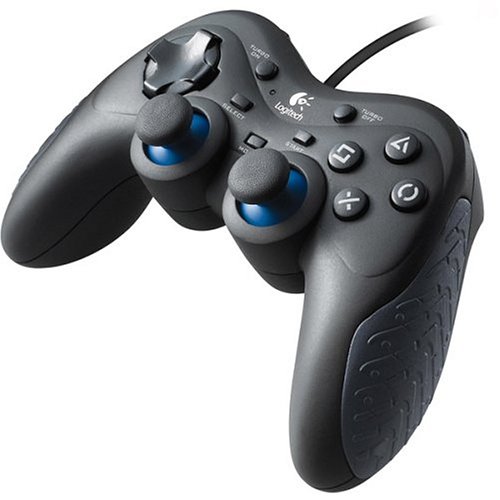 Logitech Extreme Action Gamepad for Playstation 2 (Black)