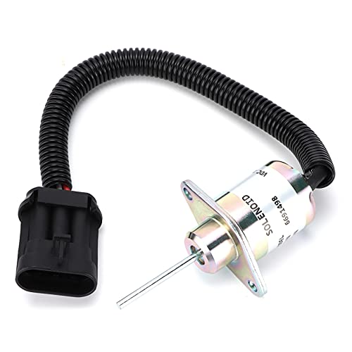 Solenoide de Corte de Combustible 6691498/6691313 Reemplazo Solenoide de Corte de Combustible Bobcat S130 S150 S160 S175 S205 S510