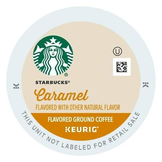 Starbucks Caramel Flavored Coffee K-Cups, 22 Count