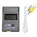 Medidor de Temperatura, Termómetro Digital Portátil -50 ℃ a 1300 ℃ Pantalla LCD para la Industria