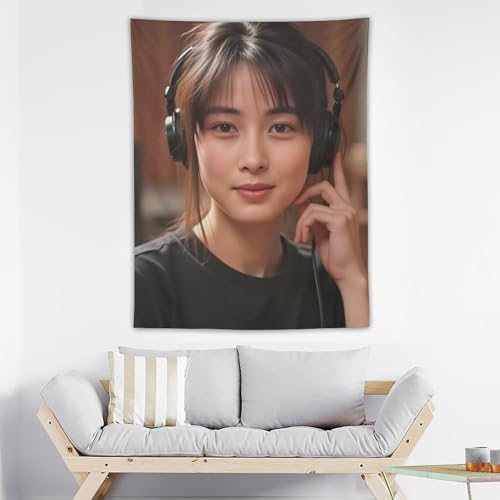 ZARD 坂井泉水（蒲池幸子） (17)グラビア画像写真のタペストリー アートパネル ポスター キャンバスウォールアート現代 印刷 版画 壁掛け 壁の絵 部屋飾り30"x40" [3]