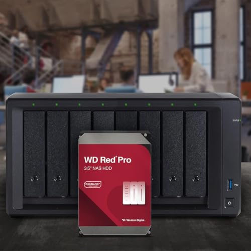 Image of Western Digital 24TB WD Red Pro NAS Internal Hard Drive HDD - 7200 RPM, SATA 6 Gb /s, CMR, 512 MB Cache, 3.5 inch -WD241KFGX
