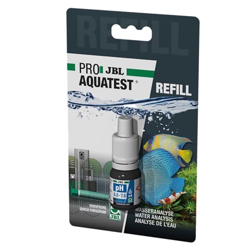 JBL Wassertest-Nachfüller, Für Süßwasser-Aquarien, ProAquaTest pH 6.0-7.6 Refill, 1 Stück