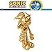 Sonic The Hedgehog Anime 24K Gold Kids Bedding Super Soft Plush Cuddle Pillow Buddy, One Size, (Officially Licensed Product)