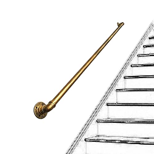 Support de rampe d'escalier mural robuste en cuivre pour balustrade