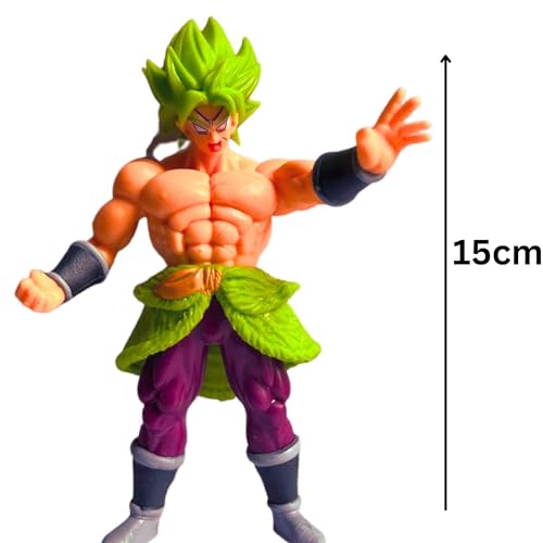 Image of Mallexo DBZ Action Figure Set|1PCs Dragon Ball Z Toys Playset for Kids Boys and Girls Animee Figurine Cartoon Toyset of 15CM Decorative Items for Office Table Car Dash Board Birthday Gift for Children