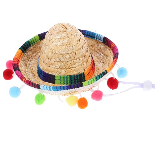 Chapeau mexicain coloré pour décoration de maison et soirée à thème