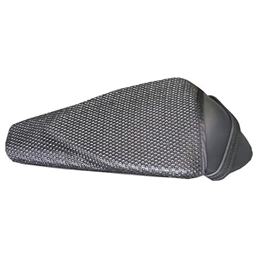 Cubierta TRIBOSEAT para Asiento Antideslizante Accesorio Personalizado Negro Compatible con Aprilia RSV4 (2009-2018)