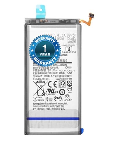 Image of EB-BG975ABU Battery for Samsung Galaxy S10 Plus G975F G975U G975W G9750 Battery with 1 Year Warranty****(D367)