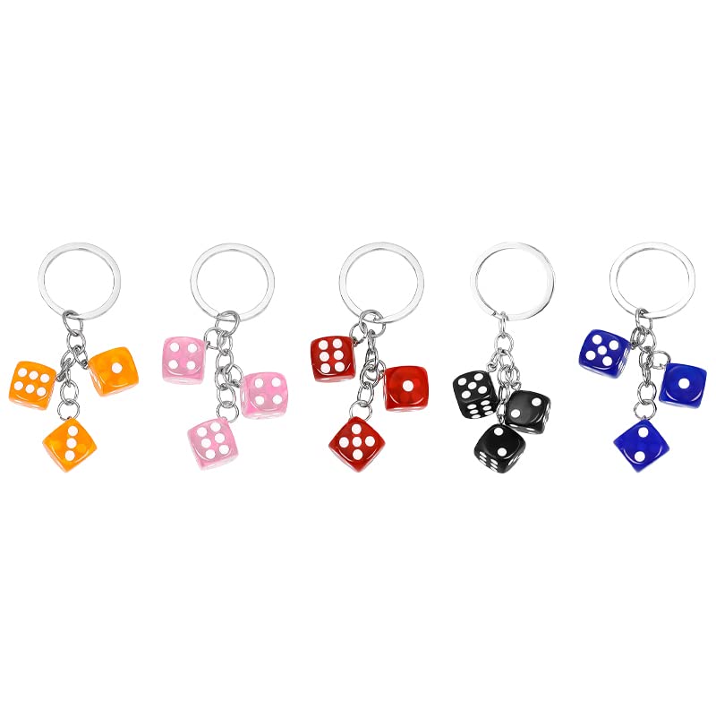 Amazon | サイコロ キーホルダー ダイス ペンダント キー