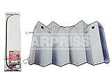 Material duradero Carpriss 79160005 Parasol Alum 2Caras 130X60 Plata Turismo