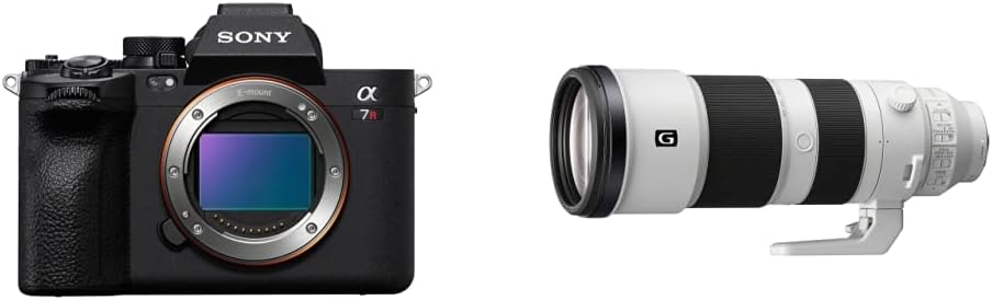 Sony Alpha 7R V Full-Frame Mirrorless Interchangeable Lens Camera with Sony FE 200-600mm F5.6-6.3 G OSS Super Telephoto Zoom Lens (SEL200600G)